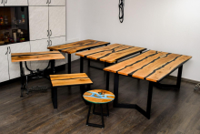 Producator Mobila Deva Mese Lemn Rasina Epoxidica Deva - AGROAGER SRL 